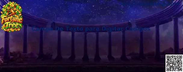 Campo de Texto para Digitar Códigos no Fortune Tree