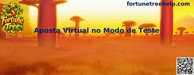 Aposta Virtual no Modo de Teste