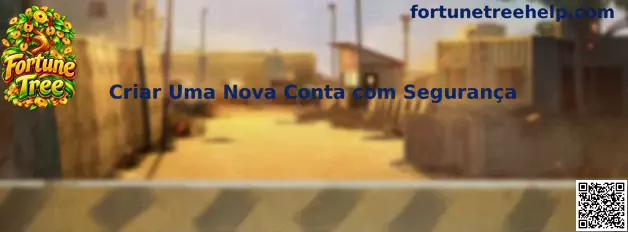 Criar conta com segurança